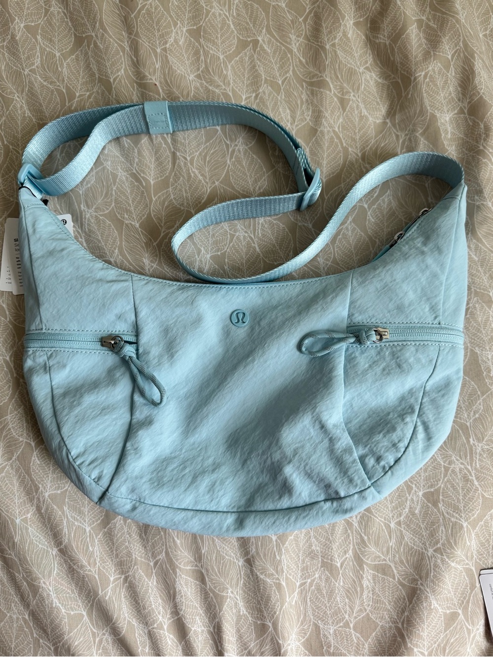Lululemon Size 14 Blue Bundle + Slouchy Bag 6LFoam - Picture 2 of 5